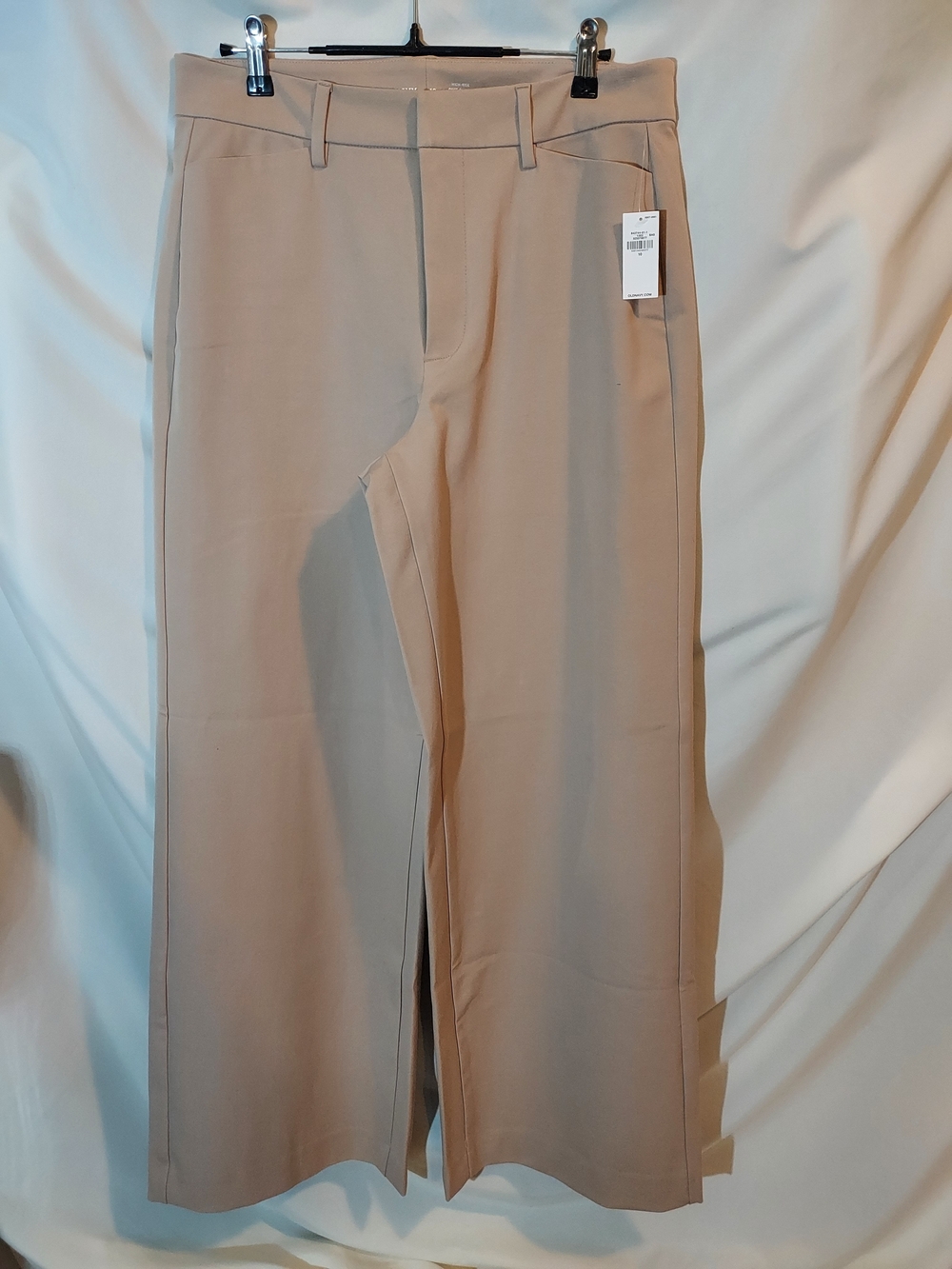 Old Navy Pixie Super Wide-Leg Pants in Light Beige - 10